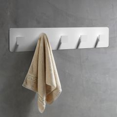 Купить Вешалка ABBER Stein AS1650 белая матовая (as1650) по цене 15000 руб., в Санкт-Петебруге в интернет магазине 100-Систем, а также дургие товары ABBER из раздела Крючки (вешалки) и Аксессуары для ванной комнаты