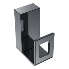 Купить Q крючок Shine Gun Metal (10946-sgm) по цене 5918 руб., в Санкт-Петебруге в интернет магазине 100-Систем, а также дургие товары BOHEME из раздела Крючки (вешалки) и Аксессуары для ванной комнаты