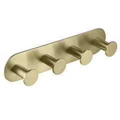 Купить Вешалка-4 крючка Timo Saona 13015/17 золото матовое (13015/17) по цене 7797 руб., в Санкт-Петебруге в интернет магазине 100-Систем, а также дургие товары TIMO из раздела Крючки (вешалки) и Аксессуары для ванной комнаты