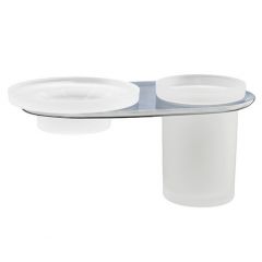 Купить Держатель стакана и мыльницы WasserKRAFT Kammel K-8326 (k-8326) по цене 2752 руб., в Санкт-Петебруге в интернет магазине 100-Систем, а также дургие товары WasserKRAFT из раздела Держатели мыльницы и стакана и Мыльницы и дозаторы жидкого мыла