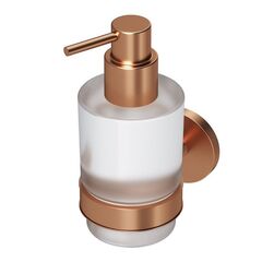 Купить A85A36944 X-Joy, Стеклянный диспенсер для жидкого мыла с настенным держателем, роз. золото (a85a36944) по цене 4990 руб., в Санкт-Петебруге в интернет магазине 100-Систем, а также дургие товары AM.PM из раздела Дозаторы жидкого мыла и Мыльницы и дозаторы жидкого мыла