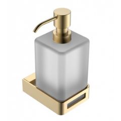 Купить Дозатор Boheme Q 10957-MG Matt Gold (10957-mg) по цене 11658 руб., в Санкт-Петебруге в интернет магазине 100-Систем, а также дургие товары BOHEME из раздела Дозаторы жидкого мыла и Мыльницы и дозаторы жидкого мыла