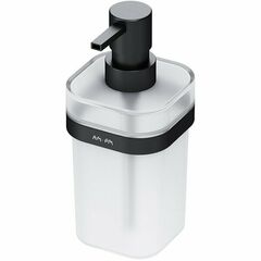 Купить A8F36922 Func Стеклянный диспенсер с настенным держателем, черный (a8f36922) по цене 5990 руб., в Санкт-Петебруге в интернет магазине 100-Систем, а также дургие товары AM.PM из раздела Дозаторы жидкого мыла и Мыльницы и дозаторы жидкого мыла