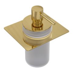 Купить Диспенсер для полки Gold/Золото (10966-g-disp) по цене 5520 руб., в Санкт-Петебруге в интернет магазине 100-Систем, а также дургие товары BOHEME из раздела Дозаторы жидкого мыла и Мыльницы и дозаторы жидкого мыла