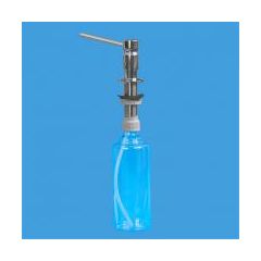 Купить Диспенсер для жидкого мыла с латунной крышкой (дизайн "MT102"); цвет-хром (hc20-mt102-cpb) по цене 6388 руб., в Санкт-Петебруге в интернет магазине 100-Систем, а также дургие товары McALPINE из раздела Дозаторы жидкого мыла и Мыльницы и дозаторы жидкого мыла