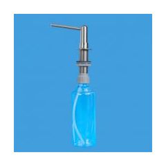 Купить Диспенсер для жидкого мыла с латунной крышкой (дизайн "WBT"); цвет-никель сатиновый (hc20-wbt-sn) по цене 5946 руб., в Санкт-Петебруге в интернет магазине 100-Систем, а также дургие товары McALPINE из раздела Дозаторы жидкого мыла и Мыльницы и дозаторы жидкого мыла