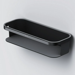 Купить A8F53122 Func Корзина для душа прямая, черная (a8f53122) по цене 6690 руб., в Санкт-Петебруге в интернет магазине 100-Систем, а также дургие товары AM.PM из раздела Полки для душа и Аксессуары для ванной комнаты