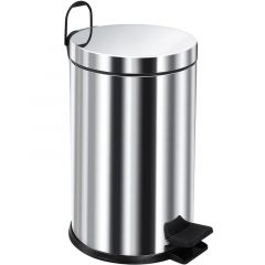 Купить Ведро-контейнер BERGES для мусора с педалью 8 л, микролифт,хром (121007) по цене 2380 руб., в Санкт-Петебруге в интернет магазине 100-Систем, а также дургие товары BERGES из раздела Ведра и Прочее