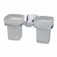 Купить Wern K-2528D Подстаканник двойной  (k-2528d) по цене 3168 руб., в Санкт-Петебруге в интернет магазине 100-Систем, а также дургие товары WasserKRAFT из раздела Стаканы и подстаканники и Аксессуары для ванной комнаты