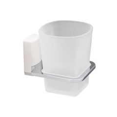 Купить Leine K-5028WHITE Подстаканник одинарный (k-5028white) по цене 1990 руб., в Санкт-Петебруге в интернет магазине 100-Систем, а также дургие товары WasserKRAFT из раздела Стаканы и подстаканники и Аксессуары для ванной комнаты