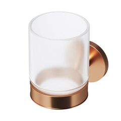 Купить A85A34344 X-Joy, Стеклянный стакан с настенным держателем, роз. золото (a85a34344) по цене 3190 руб., в Санкт-Петебруге в интернет магазине 100-Систем, а также дургие товары AM.PM из раздела Стаканы и подстаканники и Аксессуары для ванной комнаты