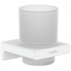 Купить HG AddStoris стаканчик д/зубных щеток 41749, матовый белый (41749700) по цене 10373 руб., в Санкт-Петебруге в интернет магазине 100-Систем, а также дургие товары HANSGROHE из раздела Стаканы и подстаканники и Аксессуары для ванной комнаты