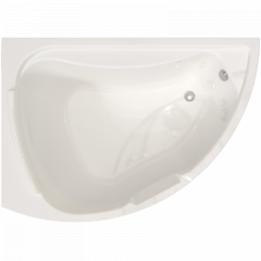 Купить Ванна акриловая "АЛЬБЕНА", 1680х1200 (левое исполнение), рама-подставка, подголовник, фронтальная панель, слив-перелив полуавтомат (хром, с сифоном) (1-01-2-1-1-015к) по цене 82716 руб., в Санкт-Петебруге в интернет магазине 100-Систем, а также дургие товары RADOMIR из раздела Акриловые ванны и Ванны
