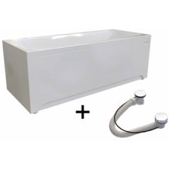 Купить Ванна акриловая "ПАТРИСИЯ 185х85", рама-подставка, фронтальная панель, слив-перелив полуавтомат (хром, с сифоном) (1-01-2-0-1-333к) по цене 98343 руб., в Санкт-Петебруге в интернет магазине 100-Систем, а также дургие товары RADOMIR из раздела Акриловые ванны и Ванны