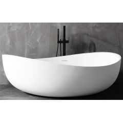 Купить Ванна акриловая Abber AB9239 1800х1100х620, без г/м, слив-перелив (ab9239) по цене 148800 руб., в Санкт-Петебруге в интернет магазине 100-Систем, а также дургие товары ABBER из раздела Акриловые ванны и Ванны