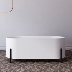 Купить Акриловая ванна ABBER AB9443 белая (ab9443) по цене 119000 руб., в Санкт-Петебруге в интернет магазине 100-Систем, а также дургие товары ABBER из раздела Акриловые ванны и Ванны