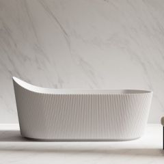 Купить Акриловая ванна ABBER AB9445MW белая матовая (ab9445mw) по цене 136000 руб., в Санкт-Петебруге в интернет магазине 100-Систем, а также дургие товары ABBER из раздела Акриловые ванны и Ванны