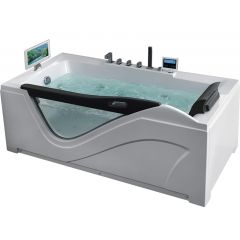 Купить Ванна акрил Gemy G9055 O 1810х920х750 с г/м, а/м, хромотерапия, электронный пульт, TV (g9055 o l) по цене 392000 руб., в Санкт-Петебруге в интернет магазине 100-Систем, а также дургие товары  из раздела Гидромассажные ванны и Ванны