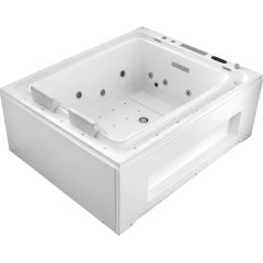 Купить Ванна акриловая Gemy G9268 K 1850х1500х710 с г/м, а/м, хромотерапия, электронный пульт (g9268 k) по цене 360000 руб., в Санкт-Петебруге в интернет магазине 100-Систем, а также дургие товары  из раздела Гидромассажные ванны и Ванны