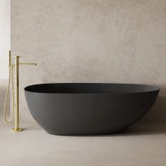 Купить Карбоновая ванна ABBER Karbon AK9011-1.7 черная (ak9011-1.7) по цене 510000 руб., в Санкт-Петебруге в интернет магазине 100-Систем, а также дургие товары ABBER из раздела Ванны из камня и Ванны