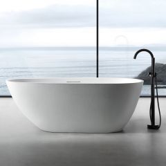 Купить Ванна из искусственого камня ABBER Dortmund AM9911 белая (am9911) по цене 136000 руб., в Санкт-Петебруге в интернет магазине 100-Систем, а также дургие товары ABBER из раздела Ванны из камня и Ванны