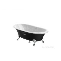 Купить Ванна Roca Newcast черная, anti-slip 170x85 233650002 (233650002) по цене 232587 руб., в Санкт-Петебруге в интернет магазине 100-Систем, а также дургие товары ROCA из раздела Чугунные ванны и Ванны