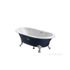 Купить Ванна Roca Newcast темно-синяя, anti-slip 170x85 233650004 (233650004) по цене 232587 руб., в Санкт-Петебруге в интернет магазине 100-Систем, а также дургие товары ROCA из раздела Чугунные ванны и Ванны