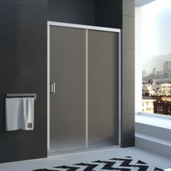 Купить Душевая дверь Vianno 100x185 стекло рифленое профиль хром VN46-100-02-19C1 (vn46-100-02-19c1) по цене 23867 руб., в Санкт-Петебруге в интернет магазине 100-Систем, а также дургие товары Veconi из раздела Душевые двери и Душевые двери, перегородки