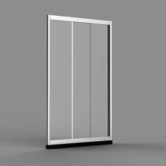 Купить Душевая дверь Vianno 150x195 стекло прозрачное профиль хром VN31--01-C5 (vn31-150-01-c5) по цене 35591 руб., в Санкт-Петебруге в интернет магазине 100-Систем, а также дургие товары Veconi из раздела Душевые двери и Душевые двери, перегородки