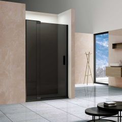 Купить Душевая дверь Extra VDP-1E9010CGB, 900/1000, черный, стекло тонированное, , шт (vdp-1e9010cgb) по цене 35720 руб., в Санкт-Петебруге в интернет магазине 100-Систем, а также дургие товары Vincea из раздела Душевые двери и Душевые двери, перегородки