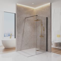 Купить Душевая перегородка 80x195 стекло прозрачное (paini-walkin80c) по цене 26400 руб., в Санкт-Петебруге в интернет магазине 100-Систем, а также дургие товары Paini из раздела Душевые перегородки и Душевые двери, перегородки