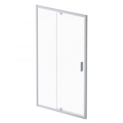 Купить W90G-120-1P-MT Gem дверь душевая распашн 120x195,серебро, стекло прозрачн (w90g-120-1p-mt) по цене 39090 руб., в Санкт-Петебруге в интернет магазине 100-Систем, а также дургие товары AM.PM из раздела Душевые двери и Душевые двери, перегородки