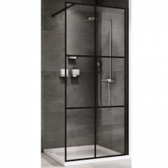Купить Душевая перегородка ABBER Immer Offen AG62100B (ag62100b) по цене 17340 руб., в Санкт-Петебруге в интернет магазине 100-Систем, а также дургие товары ABBER из раздела Душевые перегородки и Душевые двери, перегородки