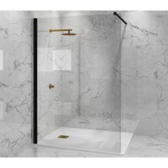 Купить Душевая перегородка 110x195 стекло прозрачное (paini-walkin110c) по цене 33550 руб., в Санкт-Петебруге в интернет магазине 100-Систем, а также дургие товары Paini из раздела Душевые перегородки и Душевые двери, перегородки