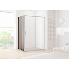 Купить Боковая стенка Aquanet Pleasure AE60-F-80H200U-BT 80, прозрачное стекло (ae60-f-80h200u-bt) по цене 17990 руб., в Санкт-Петебруге в интернет магазине 100-Систем, а также дургие товары AQUANET из раздела Душевые перегородки и Душевые двери, перегородки