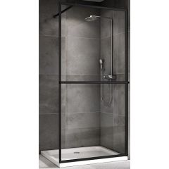 Купить Душевая перегородка ABBER Immer Offen AG60090B (ag60090b) по цене 20200 руб., в Санкт-Петебруге в интернет магазине 100-Систем, а также дургие товары ABBER из раздела Душевые перегородки и Душевые двери, перегородки
