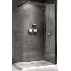 Купить Душевая перегородка ABBER Immer Offen AG61100B8 (ag61100b8) по цене 17700 руб., в Санкт-Петебруге в интернет магазине 100-Систем, а также дургие товары ABBER из раздела Душевые перегородки и Душевые двери, перегородки