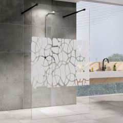 Купить Душевая перегородка ABBER Immer Offen AG68100BF8 (ag68100bf8) по цене 19363 руб., в Санкт-Петебруге в интернет магазине 100-Систем, а также дургие товары ABBER из раздела Душевые перегородки и Душевые двери, перегородки