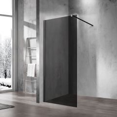 Купить Душевая перегородка Walk-In VSW-1H800CGB, 800*2000, черный матовый, стекло тонированное, , шт (vsw-1h800cgb) по цене 19903 руб., в Санкт-Петебруге в интернет магазине 100-Систем, а также дургие товары Vincea из раздела Душевые перегородки и Душевые двери, перегородки