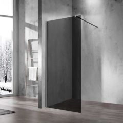 Купить Душевая перегородка Walk-In VSW-1H800CGGM, 800*2000, вороненая сталь, стекло тонированное, , шт (vsw-1h800cggm) по цене 20938 руб., в Санкт-Петебруге в интернет магазине 100-Систем, а также дургие товары Vincea из раздела Душевые перегородки и Душевые двери, перегородки