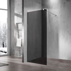 Купить Душевая перегородка Walk-In VSW-1H120CG, 1200*2000, хром, стекло тонированное, , шт (vsw-1h120cg) по цене 24643 руб., в Санкт-Петебруге в интернет магазине 100-Систем, а также дургие товары Vincea из раздела Душевые перегородки и Душевые двери, перегородки