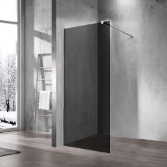 Купить Душевая перегородка Walk-In VSW-1H800CG, 800*2000, хром, стекло тонированное, , шт (vsw-1h800cg) по цене 19437 руб., в Санкт-Петебруге в интернет магазине 100-Систем, а также дургие товары Vincea из раздела Душевые перегородки и Душевые двери, перегородки