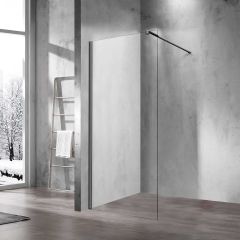 Купить Душевая перегородка Walk-In VSW-1H110CLGM, 1100*2000, вороненая сталь, стекло прозрачное, , шт (vsw-1h110clgm) по цене 21195 руб., в Санкт-Петебруге в интернет магазине 100-Систем, а также дургие товары Vincea из раздела Душевые перегородки и Душевые двери, перегородки