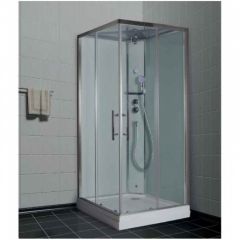 Купить Душевая кабина Timo Premium Ilma 101 100x100 без крыши (ilma-101) по цене 122600 руб., в Санкт-Петебруге в интернет магазине 100-Систем, а также дургие товары TIMO из раздела Душевые кабины и Душевые кабины и ограждения