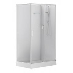 Купить Душевая кабина Aquanet Passion EVO 120x80 R White (00281968) по цене 63240 руб., в Санкт-Петебруге в интернет магазине 100-Систем, а также дургие товары AQUANET из раздела Душевые кабины и Душевые кабины и ограждения