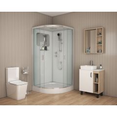 Купить Душевая кабина Niagara Premium NG-6001-01 (ng-6001-01) по цене 69200 руб., в Санкт-Петебруге в интернет магазине 100-Систем, а также дургие товары  из раздела Душевые кабины и Душевые кабины и ограждения