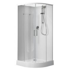 Купить Душевая кабина Aquanet Passion EVO R white 90x90 набор 1 (00267252) по цене 42496 руб., в Санкт-Петебруге в интернет магазине 100-Систем, а также дургие товары AQUANET из раздела Душевые кабины и Душевые кабины и ограждения