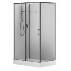 Купить Душевая кабина Aquanet Passion EVO 120L Black 120x80 (00282012) по цене 64510 руб., в Санкт-Петебруге в интернет магазине 100-Систем, а также дургие товары AQUANET из раздела Душевые кабины и Душевые кабины и ограждения