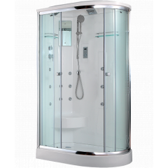 Купить Душевая кабина Timo Lux 120x85 T-7702R с гидромассажем (t-7702 r) по цене 196400 руб., в Санкт-Петебруге в интернет магазине 100-Систем, а также дургие товары TIMO из раздела Душевые кабины и Душевые кабины и ограждения