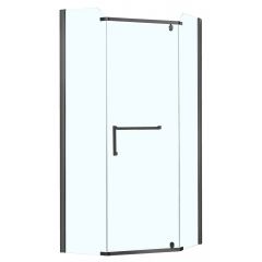 Купить Душевой уголок Azario Edmonton 90х90 AZ-NNC3231-1 900 BLACK  (az-nnc3231-1 900 black) по цене 28472 руб., в Санкт-Петебруге в интернет магазине 100-Систем, а также дургие товары Azario из раздела Душевые ограждения и Душевые кабины и ограждения